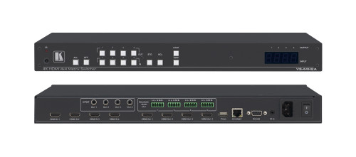 KRAMER - / CONMUTADOR 4X4 / 4K HDR / MATRIX SWITCHER WITH AUDIO DE-EMBEDDING / VS-44H2A (Ref.20-80445030)