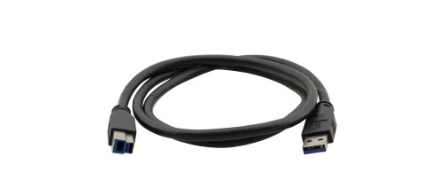 KRAMER - Electronics 3ft, USB3.0-A - USB3.0-B cable USB 0,9 m 3.2 Gen 1 (3.1 Gen 1) USB A USB B Negro (Ref.96-0235003)