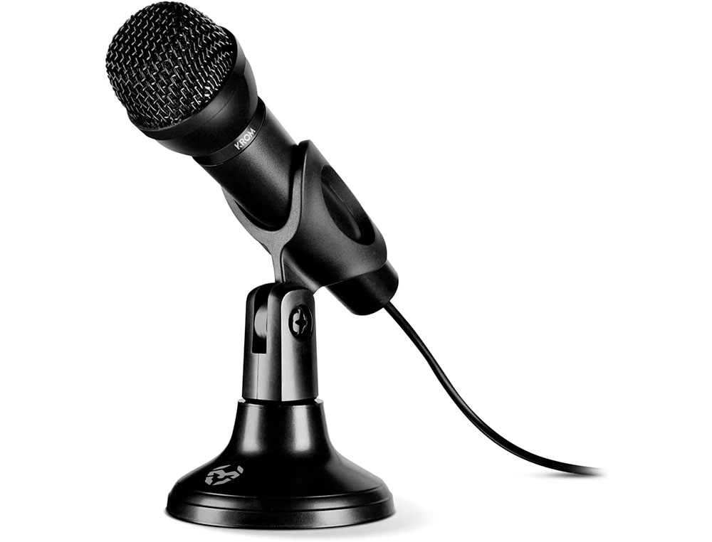 KROM - NOX Krom Kyp Micrófono para presentaciones Negro (Ref.NXKROMKYP)