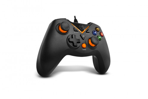 KROM - NOX NXKEY mando y volante Gamepad Android,PC,Playstation 3 Analógico USB Negro (Ref.NXKEY)