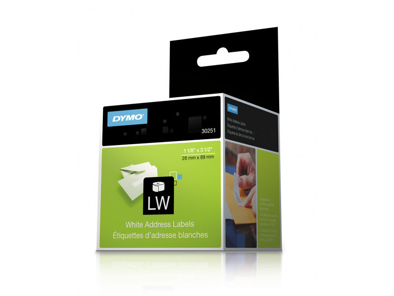 DYMO - Cintas LW Rotulacion 57X32 1000 ud Termicas (Ref.S0722540)