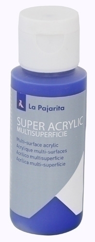 LA PAJARITA - PINTURA ACRILICA 60 ml (bote) AZUL ULTRAMAR A-59 (Ref.183276)