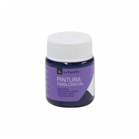 LA PAJARITA - PINTURA PARA CRISTAL AL AGUA CA-04 AZUL. 25ML (Ref.189171)