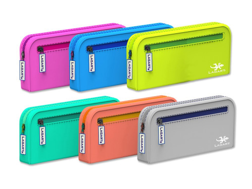 LAGART - PORTATODO SILICONA OVALADO DOBLE CREMALLERA (Ref.329276)