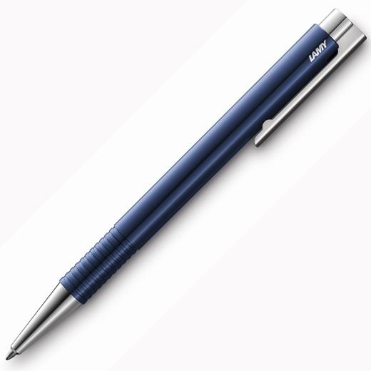 LAMY - BOLÍGRAFO LOGO M+ BLUE PUNTA B PLÁSTICO AZUL Y ACERO PULIDO (Ref.1228047)