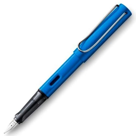 LAMY - PLUMA ESTILOGRÁFICA AL-STAR OCEANBLUE 028M PUNTA MEDIA TINTA AZUL COLOR AZUL (Ref.1220159)