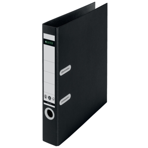 LEITZ - ARCHIVADOR palanca RECYCLE A4 180º 50mm NEGRO (Ref.10190095)