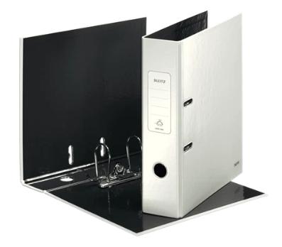 LEITZ - ARCHIVADOR PALANCA WOW 180º A4 LOMO ANCHO RADO CARTÓN FORRADO PLASTIFICADO BLANCO (Ref.10050101)