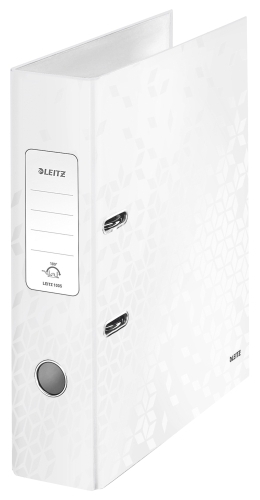 LEITZ - ARCHIVADOR palanca WOW A4 180º 80mm BLANCO (Ref.10050101/10050001)