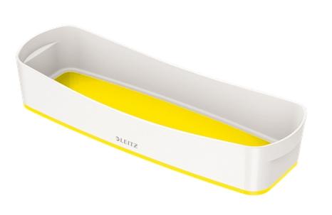 LEITZ - BANDEJA ORGANIZADORA MYBOX WOW 307X55X105MM AMARILLO/BLANCO (Ref.52581016)