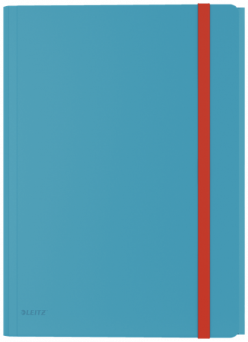 LEITZ - CARPETA de GOMAS y SOLAPAS COSY PP A4 AZUL (Ref.46190061)