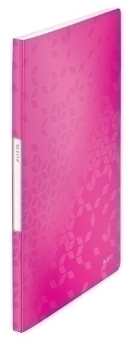 LEITZ - CARPETA FUNDAS (TARIFARIO) WOW PP FLEXIBLE A4 20 F. FUCSIA (Ref.46310123)