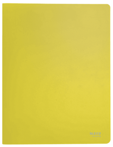 LEITZ - CARPETA POLIPROPILENO CON 20 FUNDAS A4 RECYCLE AMARILLO (Ref.46760015)