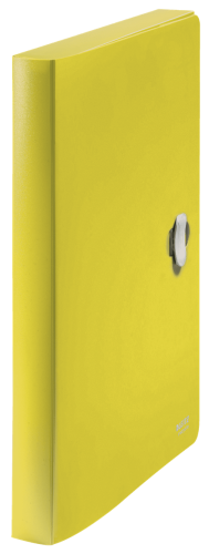 LEITZ - CARPETA POLIPROPILENO DE PROYECTOS 38MM Y CIERRE BROCHE GIRATORIO A4 RECYCLE AMARILLO (Ref.46230015)