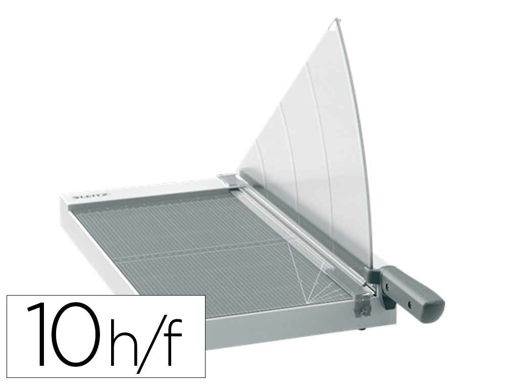 LEITZ - GUILLOTINA DE PALANCA PRECISION HOME OFFICE A3 BASE PLASTICO LONGITUD CORTE 457 MM CAPACIDAD DE CORTE 10 (Ref.90200000-2101971)
