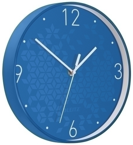 LEITZ - RELOJ PARED WOW ANALOGICO 29 CM Ø AZUL (Ref.90150036)
