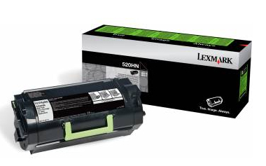 LEXMARK - 520XN Cartucho Corporativo Extra Alto Rendimiento (45.000 pag.) (Ref.52D0X0N)