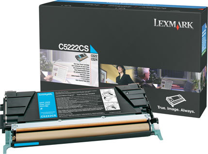 LEXMARK - C522, C524, C53x Cartucho toner cian (3K) (Ref.C5222CS)