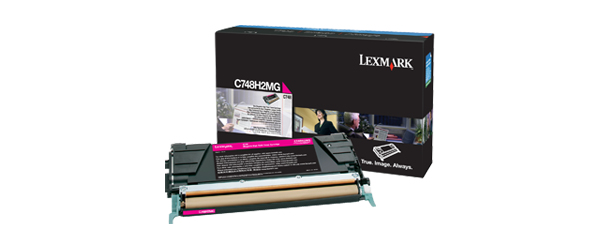 LEXMARK - C748 Cartucho de toner magenta Alto Rendimiento (Ref.C748H2MG)