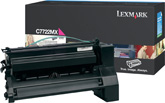 LEXMARK - C772 Cartucho impresion magenta Extra Alto Rendimiento (15K) (Ref.C7722MX)