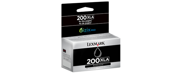 LEXMARK - Cartucho de tinta negro Alto Rendimiento 200XLA (Ref.14L0197)