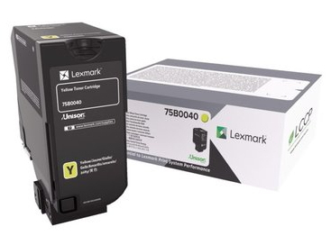 LEXMARK - CS/CX 727, CS728 Cartucho de toner amarillo (Ref.75B0040)