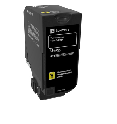 LEXMARK - CS720, CS725, CX725 Cartucho Corporativo amarillo (3 000 paginas) (Ref.74C20YE)