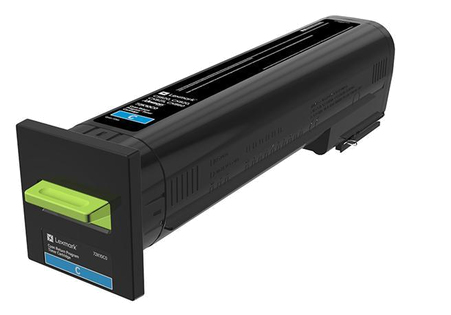 LEXMARK - CX82x, CX860 Cartucho de toner cian alto rendimiento Retornable (Ref.82K2HC0)