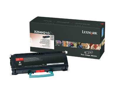 LEXMARK - X264, X36x Cartucho de toner Alto Rendimiento (9K) (Ref.X264H21G)