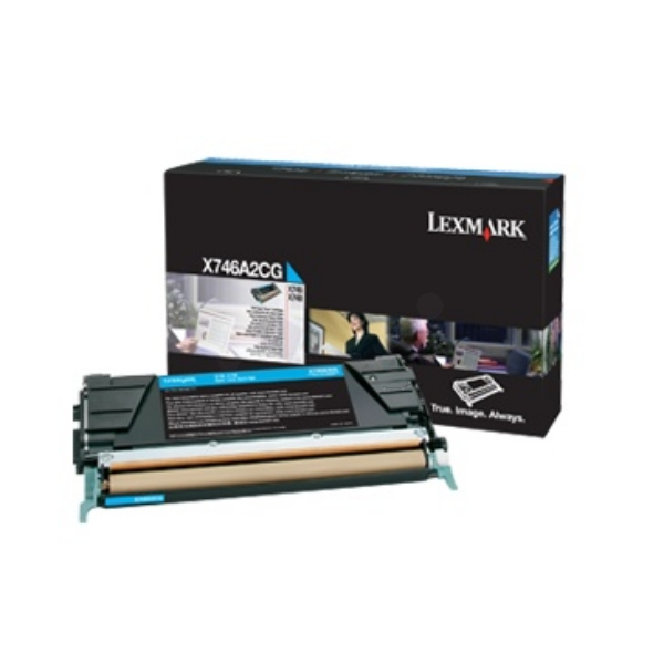 LEXMARK - X746, X748 Cyan Corporate Cartridge (Ref.X746A3CG)