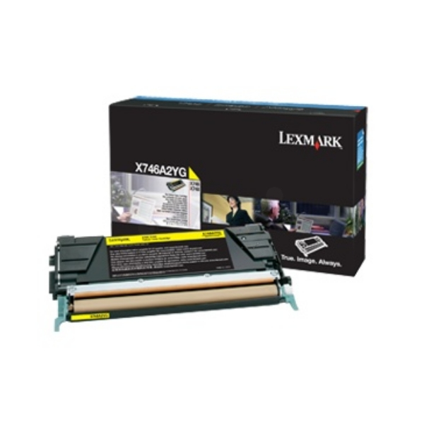 LEXMARK - X746, X748 Yellow Corporate Cartridge (Ref.X746A3YG)