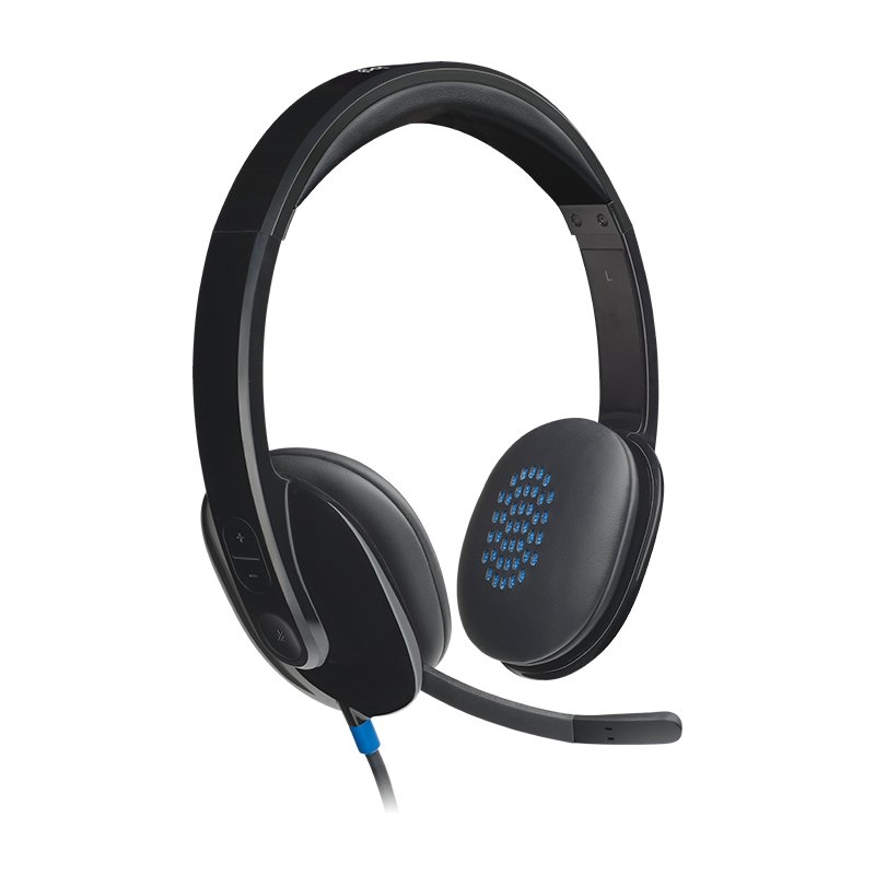LOGITECH - AURICULARES USB H540 (Ref.981-000480)