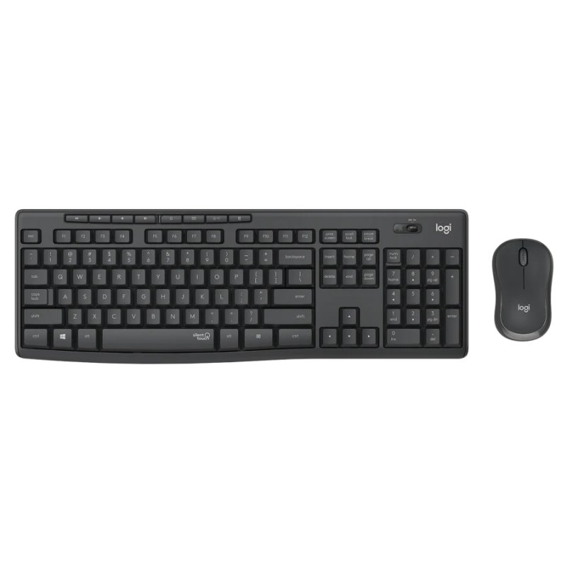 LOGITECH - COMBO TECLADO + RATÓN MK295 INALÁMBRICO RECEPTOR USB QWERTY ESPAÑOL GRAFITO (Ref.920-009798)