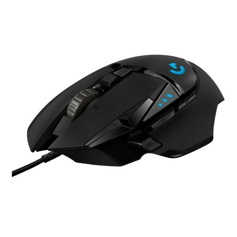 LOGITECH - MOUSE RATON G502 HERO OPTICO USB GAMING - (Ref.910-005471)