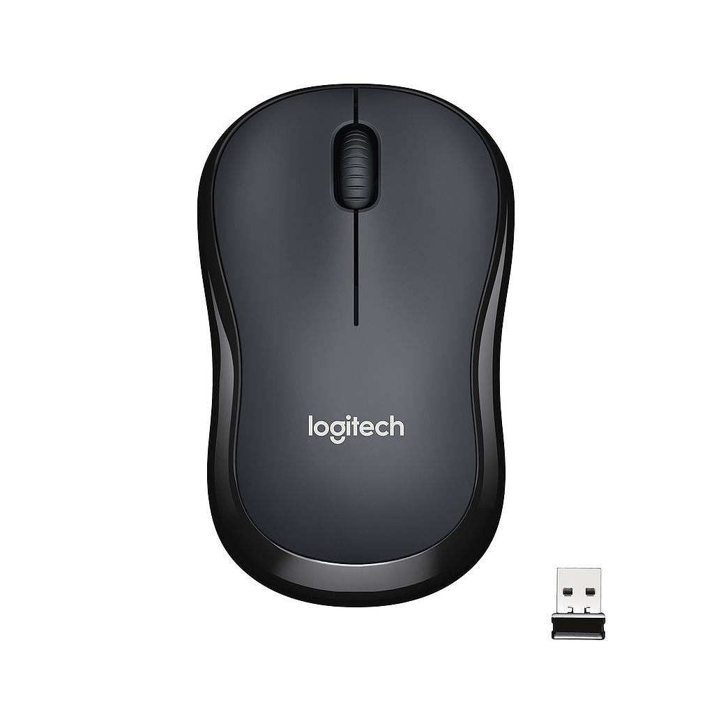 LOGITECH - RATON M220 OPTICO WIRELESS SILENT GRIS (Ref.910-004878)