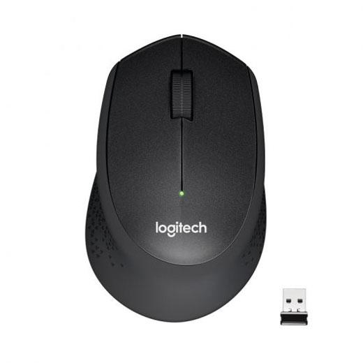 LOGITECH - RATÓN M330 INALÁMBRICO 1000PPP COMPACTO 3 BOTONES RECEPTOR USB NEGRO (Ref.910-004909)