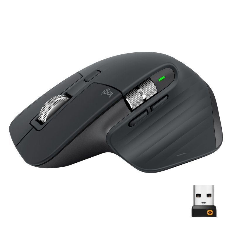 LOGITECH - RATON MX MASTER 3 WIRELESS INALAMBRICO GRAFITO (Ref.910-005694)