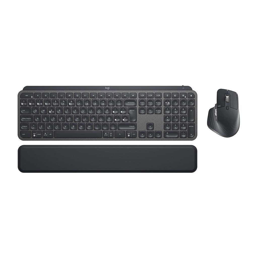 LOGITECH - Ratón y Teclado COMBO MX BLUETOOTH QWERTY ESPAÑOL GRAFITO (Ref.920-010230)