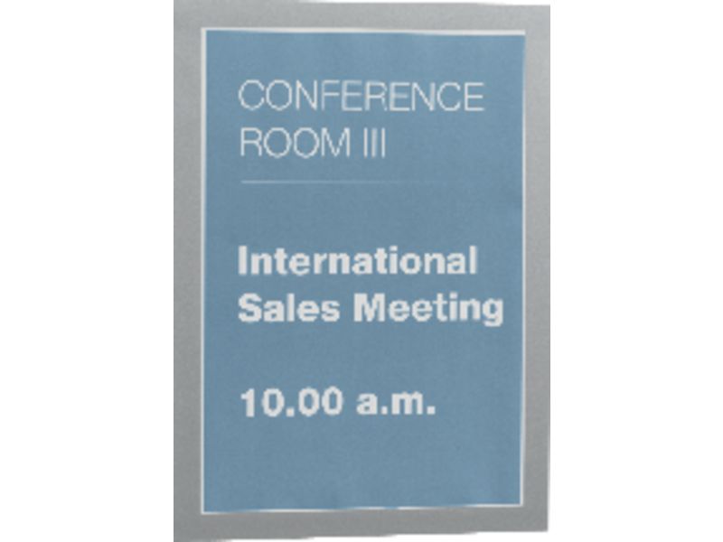 DURABLE - Marco autoadhesivo Pack 2 ud A4 Plata 4872-23 (Ref.176438)