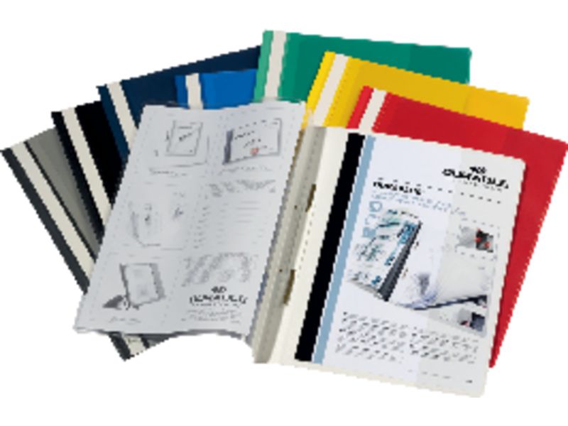 DURABLE - Dossiers Duraplus A4 Fastener metalico Negro PVC (Ref.2579-01)