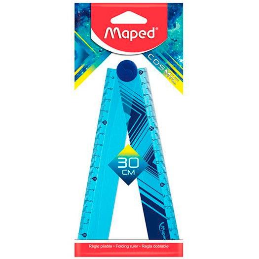 MAPED - REGLA PLEGABLE COSMIC TEENS 15/30 CM (Ref.281017)