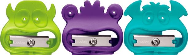 MAPED - Sacapuntas/Afilalapices VIVO FANCY DISEÑO DIVERTIDO MEJOR AGARRE SURTIDOS -EXPOSITOR DE 65U- (Ref.63511)