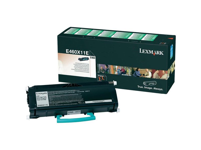 LEXMARK - Toner Laser ORIGINALES Negro (Ref.E460X11E)