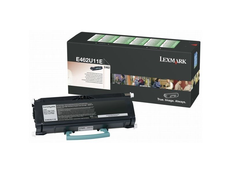 LEXMARK - Toner Laser ORIGINALES Negro (Ref.E462U11E)