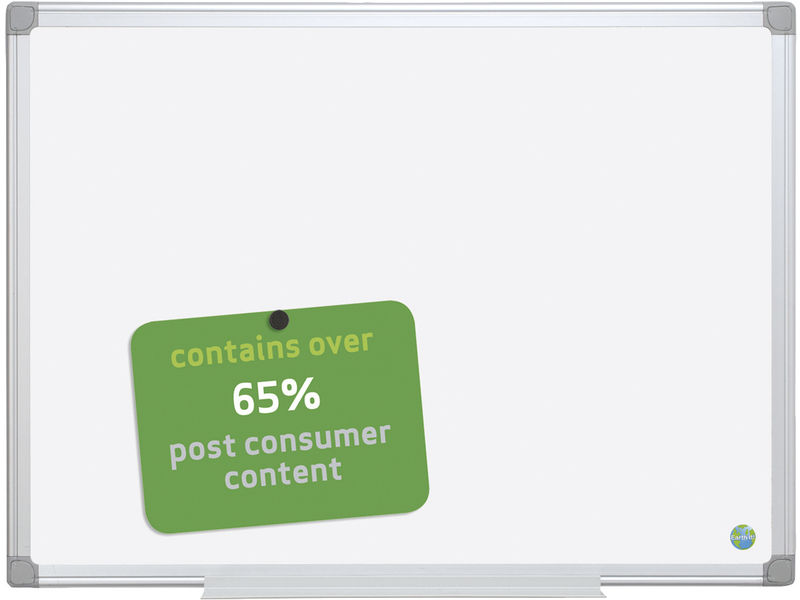 BI-OFFICE - Pizarra Earth-it 100x150 cm bandeja rotuladores incluido (Ref.CR0920790)