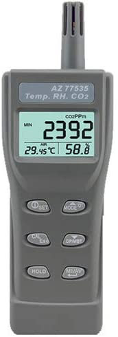 MEDIDOR DE CALIDAD DEL AIRE CO2 -TEMPERATURA-HUMEDAD (Ref.AZ77535)