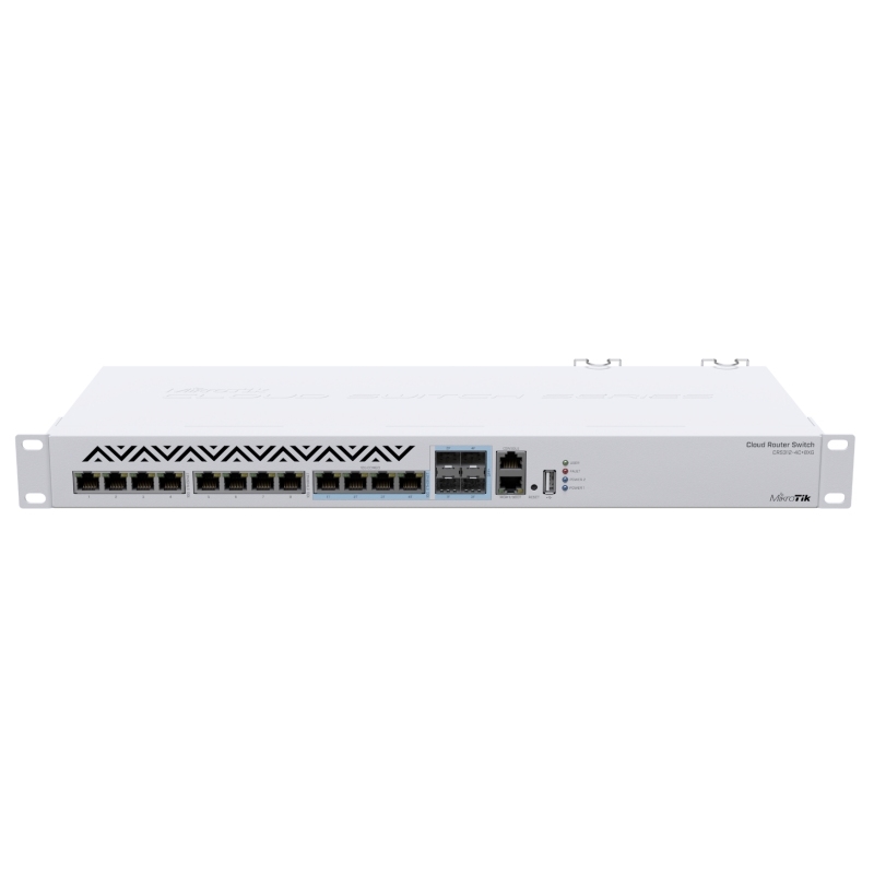 MIKROTIK - Switch 4x10Gb Combo (Ref.CRS312-4C+8XG-RM)