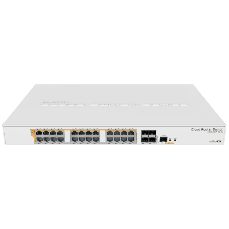 MIKROTIK - Switch 24xGB 4xSFP+ L5 (Ref.CRS328-24P-4S+RM)