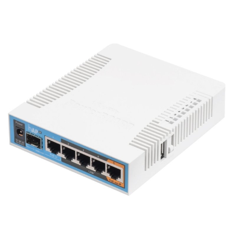 MIKROTIK - hAP AC 5xGB 1xSFP 5GH (Ref.RB962UiGS-5HacT2HnT)