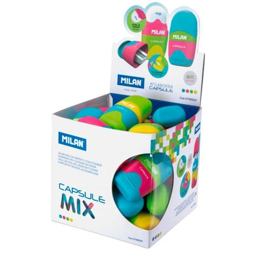 MILAN - AFILABORRAS CAPSULE MIX - CUBO EXPOSITOR 24U- (Ref.4709624)